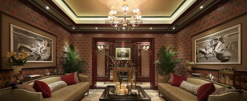 富麗堂皇的美式風格200平米別墅裝修效果圖 富麗堂皇的美式風格200平米別墅裝修效果圖