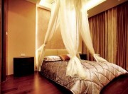 自然溫婉中式風(fēng)格60平米小戶(hù)型臥室背景墻裝修效果圖 自然溫婉中式風(fēng)格60平米小戶(hù)型臥室背景墻裝修效果圖