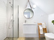 樸實的田園風格40平米一居室衛生間裝修效果圖