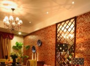 色彩靚麗的東南亞風格80平米二居室客廳裝修效果圖