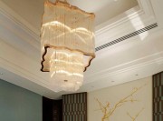 優雅清新中式風格220平米別墅臥室吊頂裝修效果圖