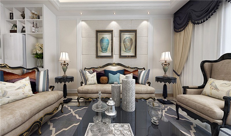 簡約大氣的歐式風(fēng)格三居室裝修效果圖 簡約大氣的歐式風(fēng)格三居室裝修效果圖