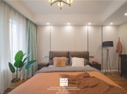 太陽城星辰花園現代簡約臥室裝修案例