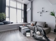 活力島民宿現(xiàn)代風(fēng)格客廳實(shí)景裝修案例