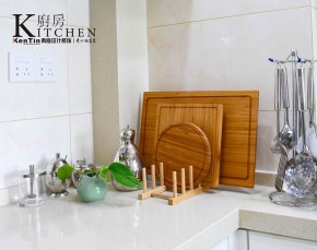 浦灣公館現代輕奢二居室廚房裝修實景案例