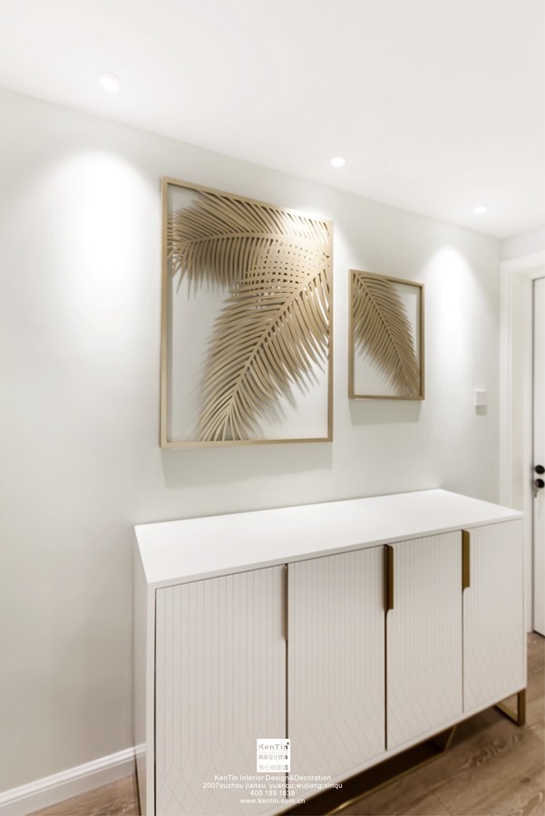 萬科碧桂園現代簡約復式裝修實景案例