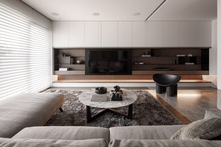 現(xiàn)代簡(jiǎn)約風(fēng)格一居室裝修效果圖