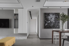 現(xiàn)代簡約風格一居室客廳裝修效果圖