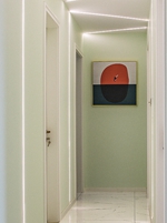 蘇胥灣現代輕奢風格三居室裝修實景案例