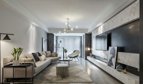 現(xiàn)代簡(jiǎn)約風(fēng)格客廳裝修效果圖