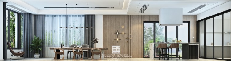 東山景園現代簡約風格別墅裝修效果圖