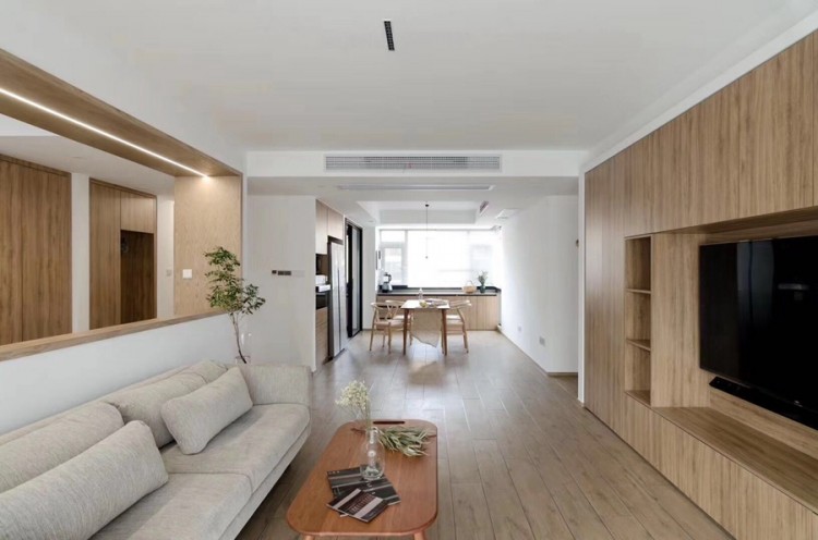 現代簡約風格客餐裝修實景案例