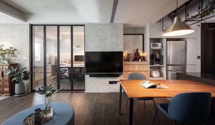 現(xiàn)代風(fēng)格餐廳裝修實(shí)景案例