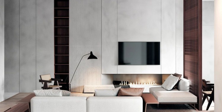 一居室現代簡約風格效果圖