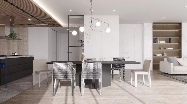 現代簡約風格效果圖