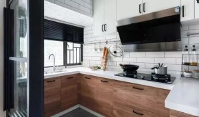 北歐風格三居廚房效果圖