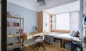 北歐風格三居臥室效果圖