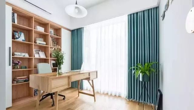 北歐風格三居書房效果圖