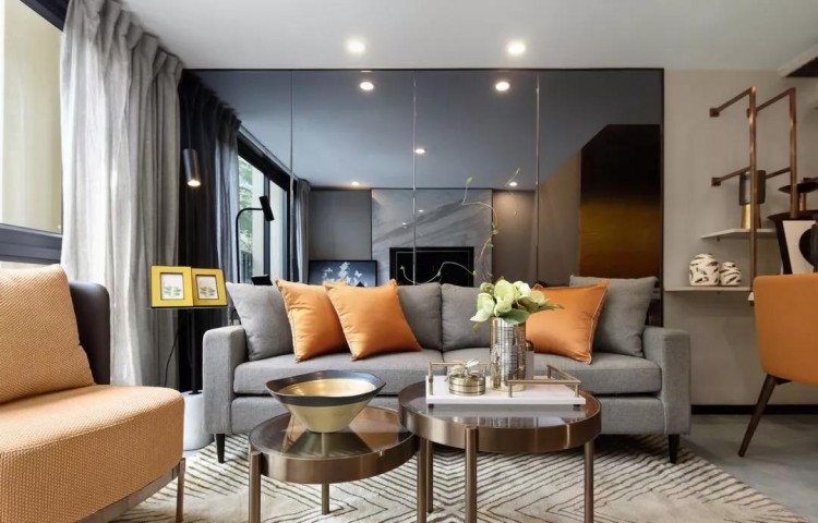 現(xiàn)代簡約風(fēng)格復(fù)式三居室裝修效果圖