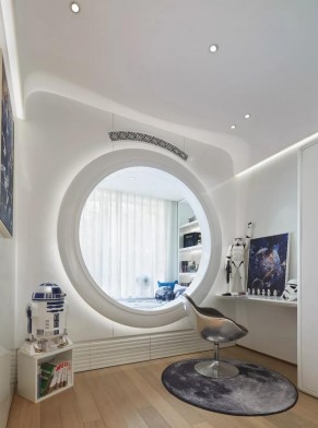 現(xiàn)代輕奢風格四居室兒童房裝修效果圖