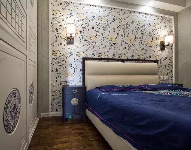 簡約風格三居室臥室裝修效果圖