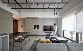 簡約風格三居室客廳裝修效果圖