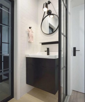 簡約風格三居室衛生間裝修效果圖