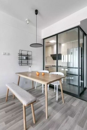 簡約風格三居室餐廳裝修效果圖