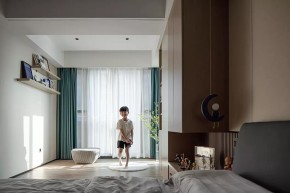 現(xiàn)代簡約風格四居室臥室裝修效果圖