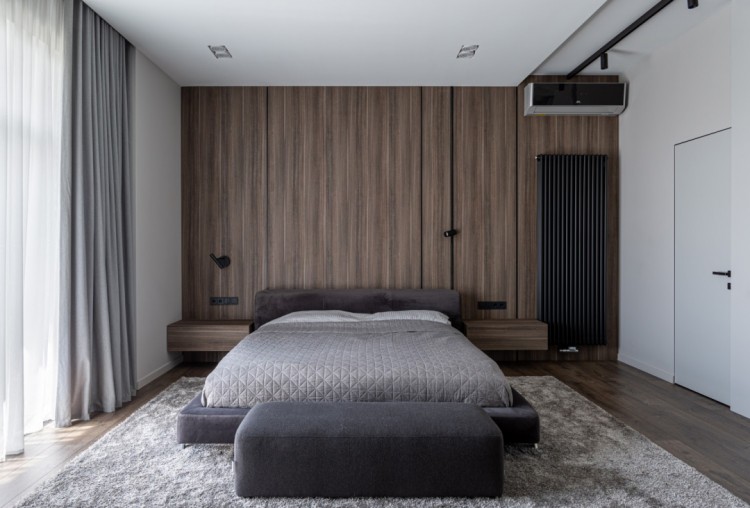 簡約復(fù)式風格三居室臥室裝修效果圖