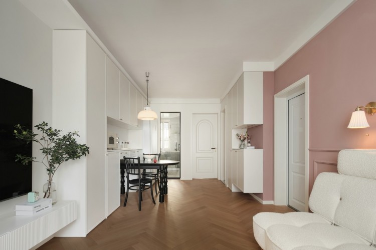 混搭風格三居室餐廳裝修效果圖