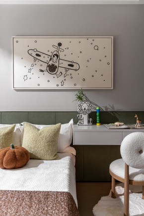 現(xiàn)代簡(jiǎn)約風(fēng)格四居室臥室裝修效果圖