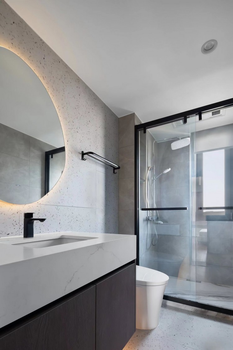 現代風格別墅衛(wèi)生間裝修效果圖