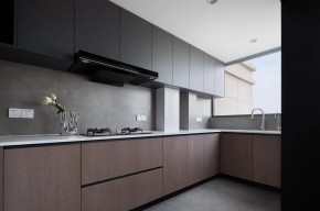 現代風格別墅廚房裝修效果圖