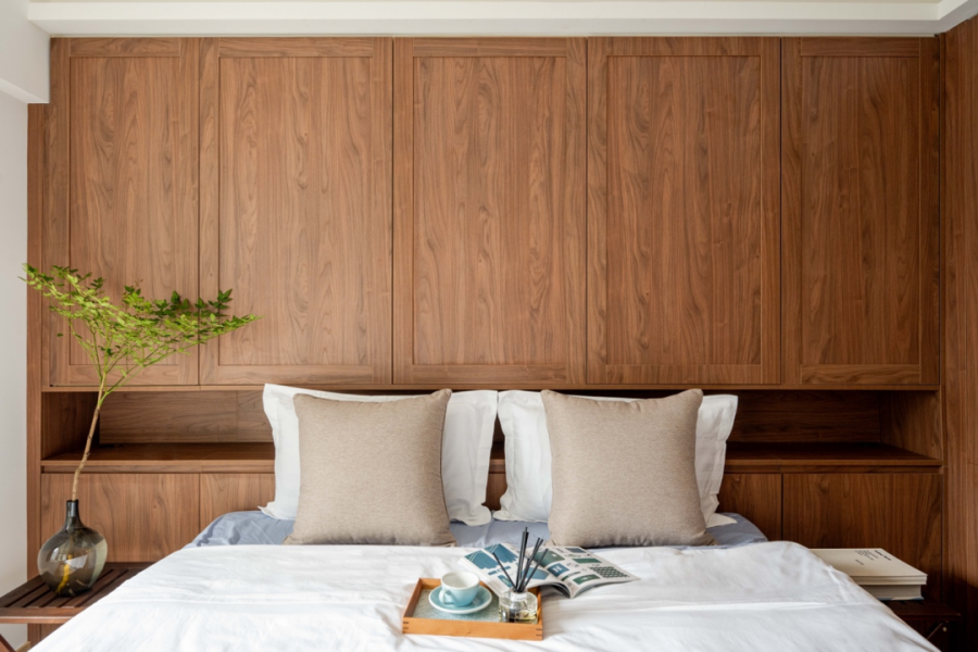 簡(jiǎn)約風(fēng)格三居室臥室效果圖