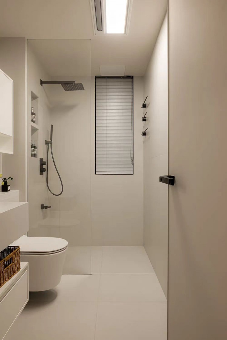 現代簡約兩居室衛(wèi)生間裝修效果圖