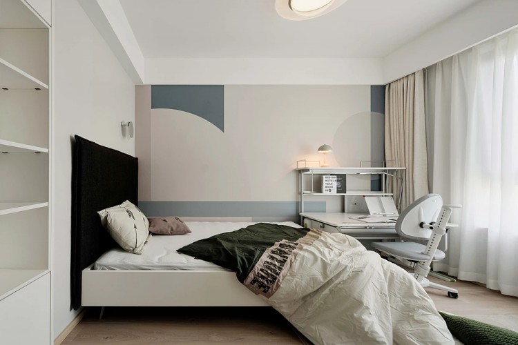 現代簡約三居室兒童房裝修效果圖