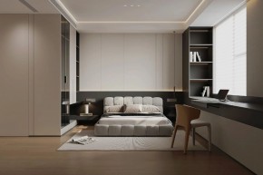 現代意式三居室臥室1裝修效果圖