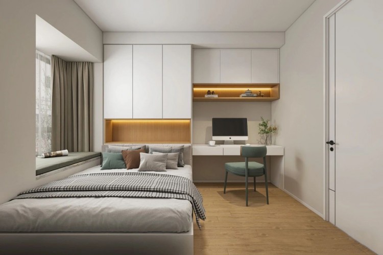 北歐風兩居室兒童房裝修效果圖