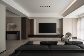 現代簡約三居室客廳21裝修效果圖