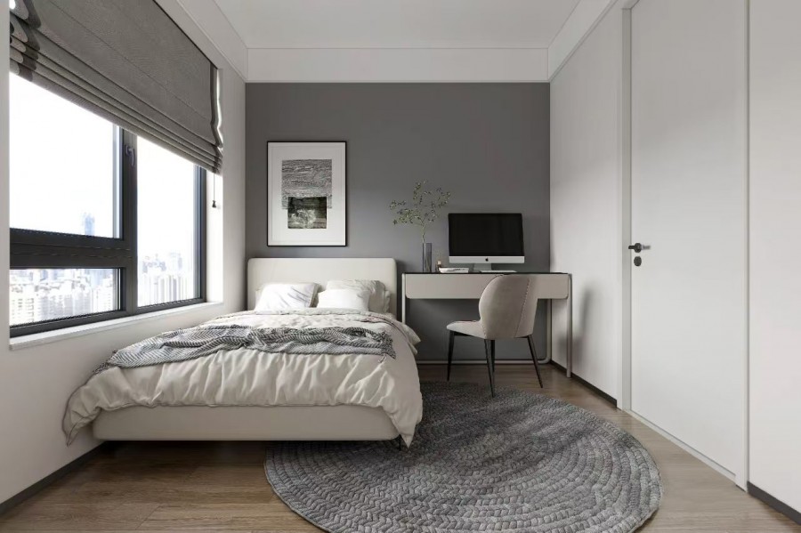 現代簡約三居室兒童房裝修效果圖