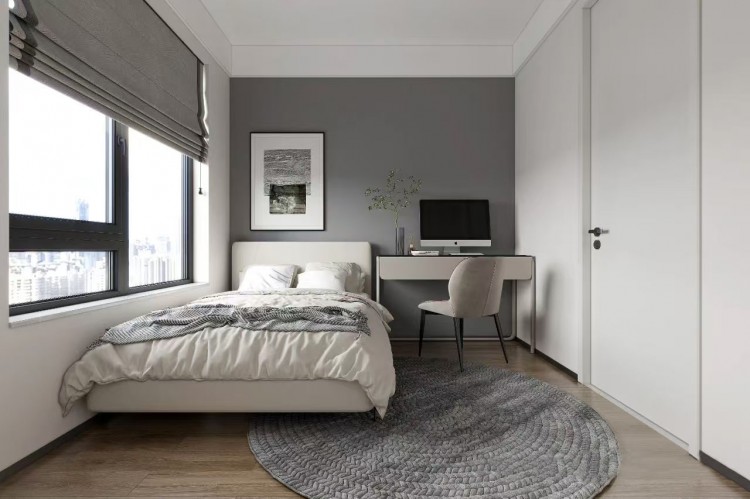 現代簡約三居室兒童房裝修效果圖