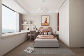 現代簡約三居室兒童房裝修效果圖