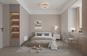 現代簡約三居室兒童房裝修效果圖