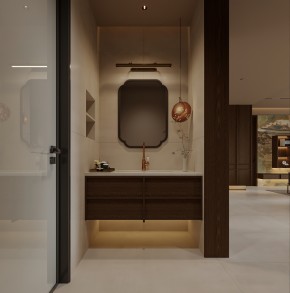 宋氏美學三居室衛生間裝修效果圖