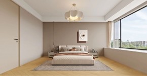 原木奶油風三居室兒臥室1裝修效果圖