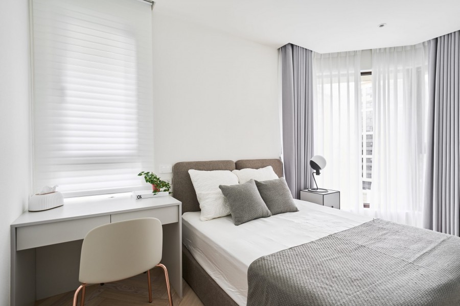 北歐風三居室臥室裝修效果圖