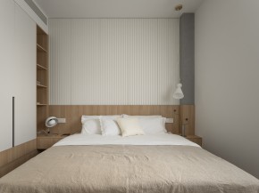 歐式風三居室裝修臥室效果圖