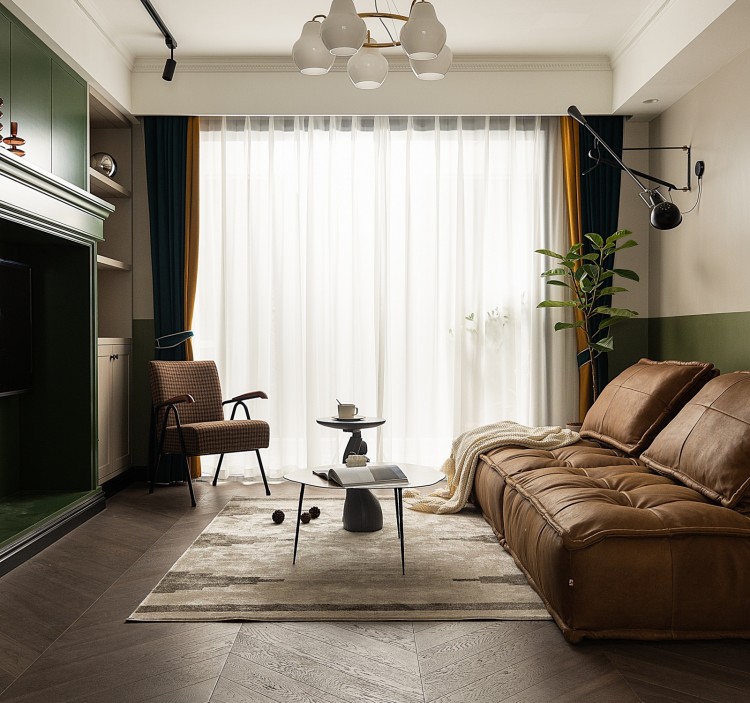 北歐風三居室裝修效果圖