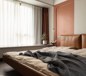 北歐風三居室裝修臥室效果圖